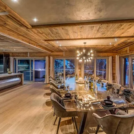 5br Stunning Chalet In Pool&sauna Tignes